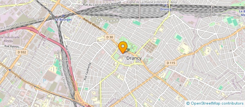 localisation de l'entreprise RVR RIKAN à DRANCY