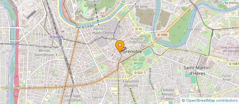 localisation de l'entreprise RVRBR  GRENOBLE