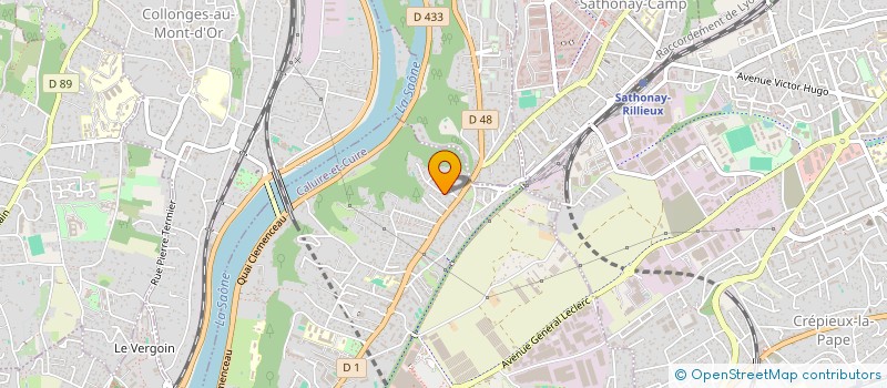 localisation de l'entreprise RVRME  CALUIRE ET CUIRE