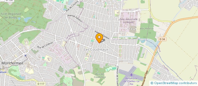 localisation de l'entreprise RVT BATIMENT  CHELLES