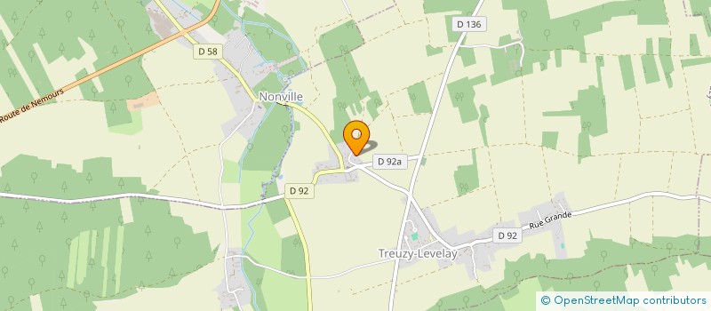 localisation de l'entreprise RVTP à TREUZY-LEVELAY