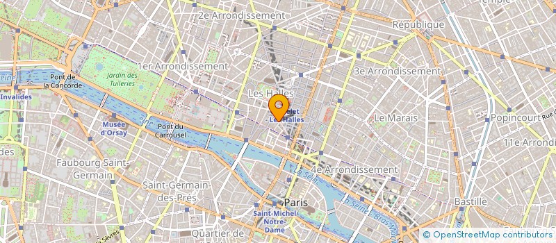 localisation de l'entreprise RVW à PARIS