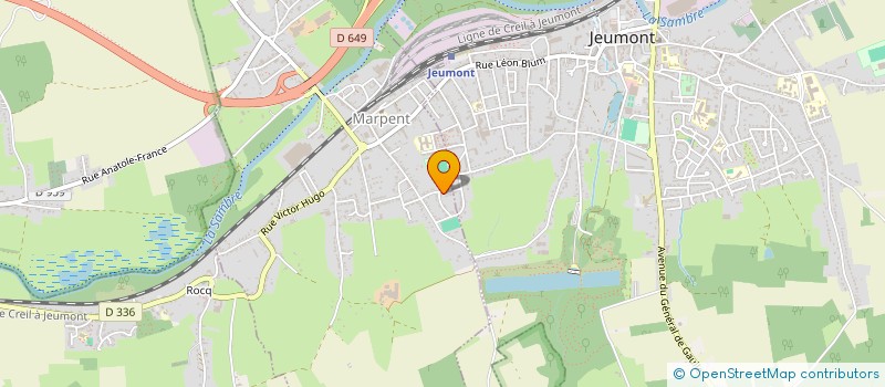 localisation de l'entreprise RVW NAVETTES  ASSEVENT