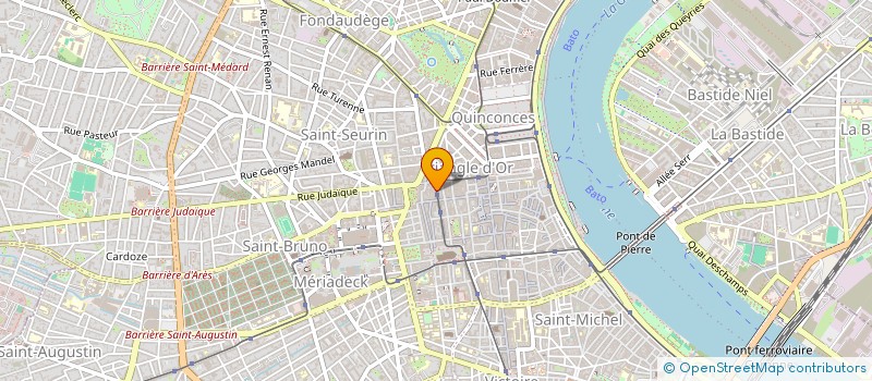 localisation de l'entreprise RW CONSEIL  BORDEAUX