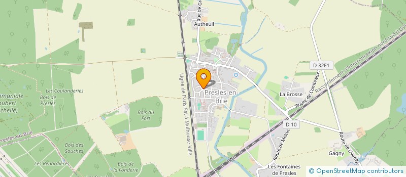 localisation de l'entreprise RW CONSULTING  PRESLES-EN-BRIE