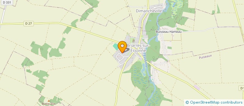 localisation de l'entreprise RW-ELEC à BRIARRES-SUR-ESSONNE