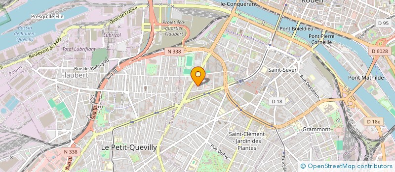 localisation de l'entreprise RW FIGHT à ROUEN