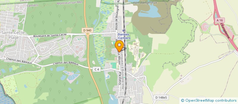 localisation de l'entreprise RW SERVICES  CAMIERS