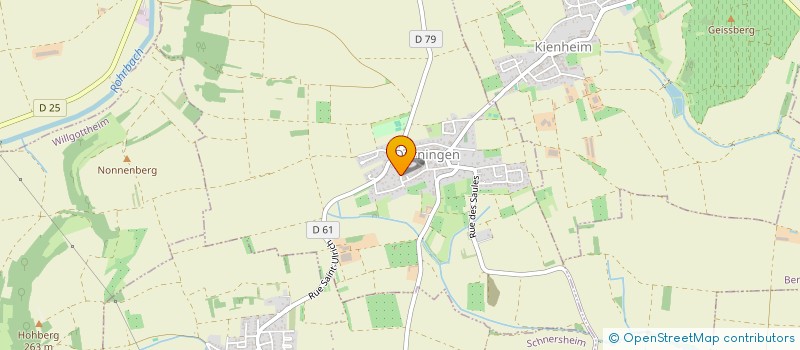 localisation de l'entreprise RW1  DURNINGEN