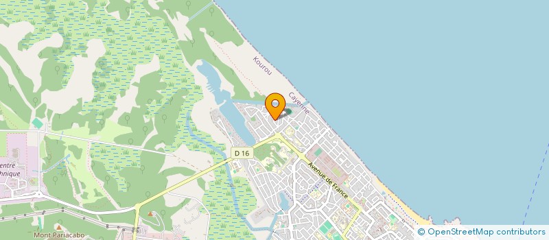 localisation de l'entreprise RWAAP & EASY à KOUROU
