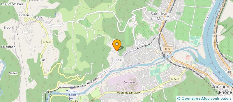 localisation de l'entreprise RWB  SARRAS