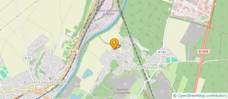 localisation de l'entreprise RWC  SAINT-MAXIMIN