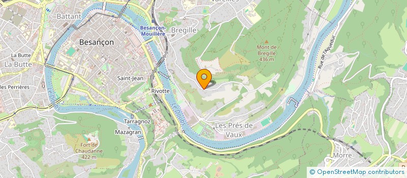 localisation de l'entreprise RWD à BESANCON
