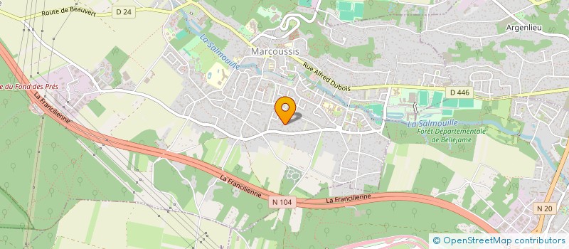 localisation de l'entreprise RWN SERVICES à MARCOUSSIS