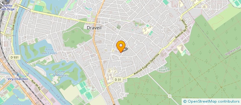 localisation de l'entreprise RWR à DRAVEIL