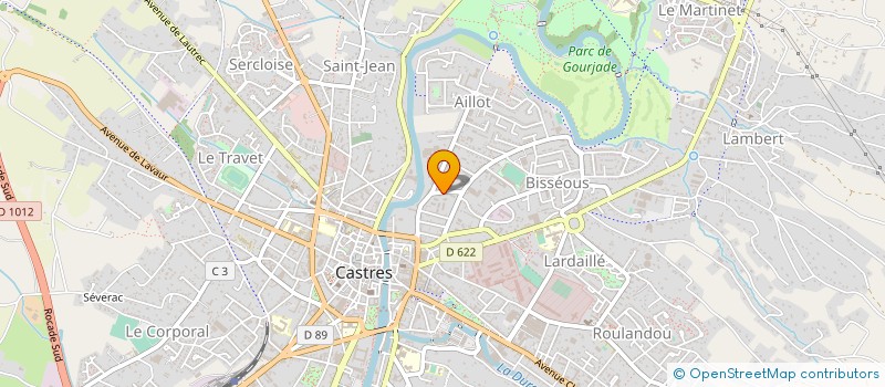 localisation de l'entreprise RWS ANIMATION à CASTRES