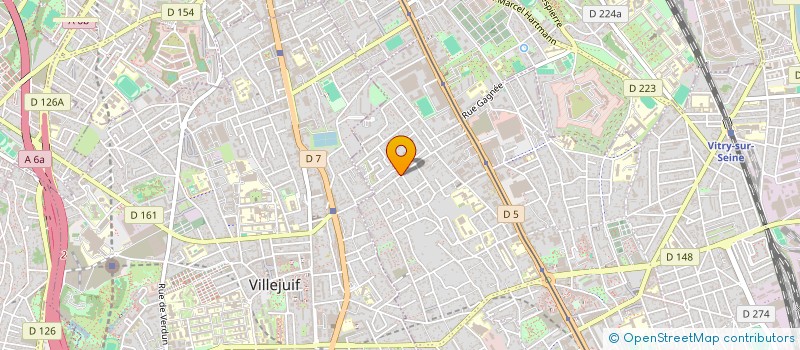 localisation de l'entreprise RWX à VITRY-SUR-SEINE
