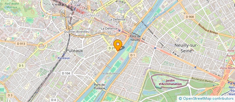 localisation de l'entreprise RX FRANCE à PUTEAUX