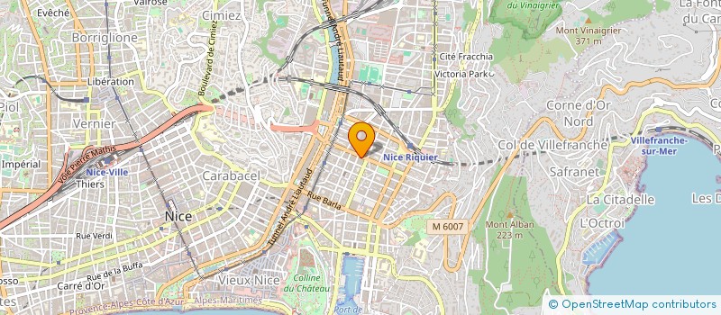 localisation de l'entreprise RX IMAGERIE à NICE