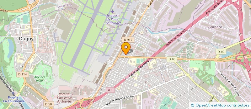 localisation de l'entreprise RX TRANSPORT à AUBERVILLIERS