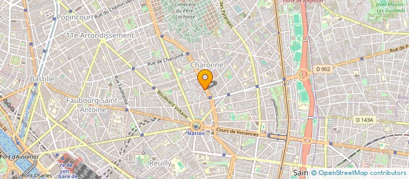 localisation de l'entreprise RXD CONSULTING  PARIS