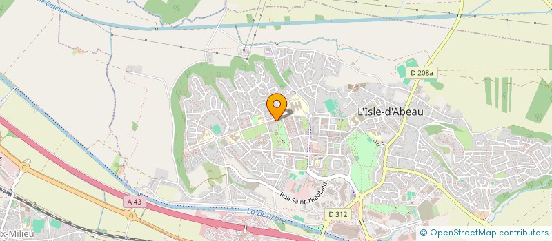 localisation de l'entreprise RXH CORPORATION  L'ISLE-D'ABEAU