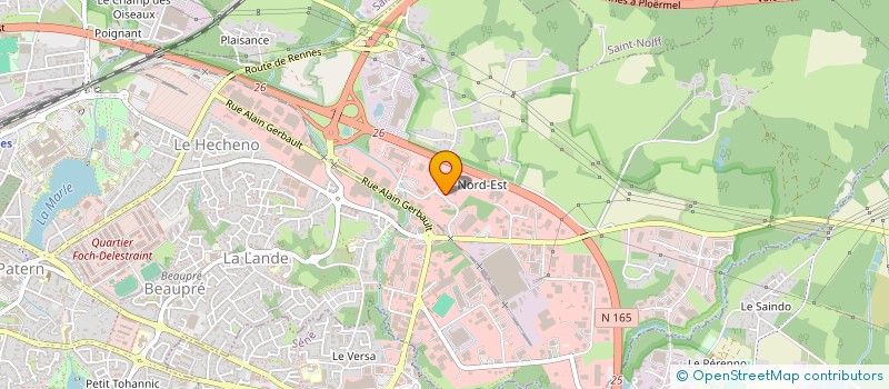 localisation de l'entreprise RXL à VANNES