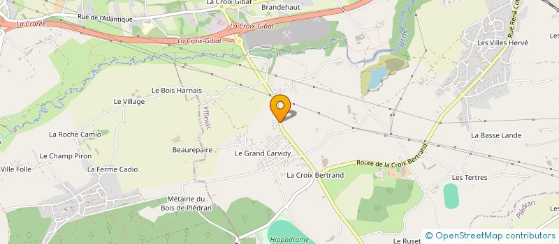 localisation de l'entreprise RXL AVENIR  YFFINIAC