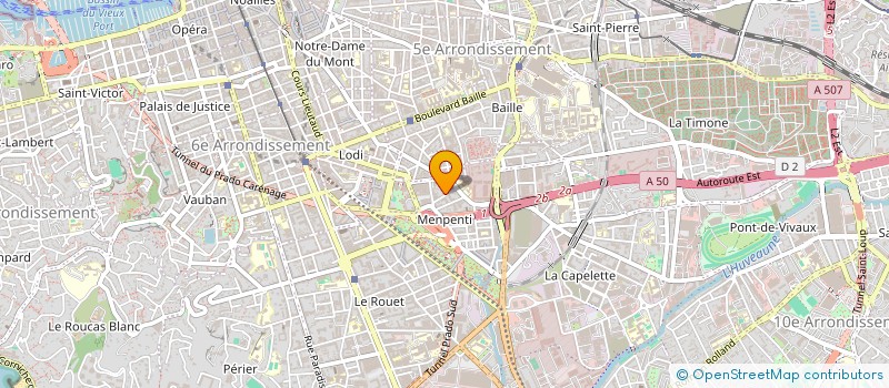 localisation de l'entreprise RXLAB à MARSEILLE