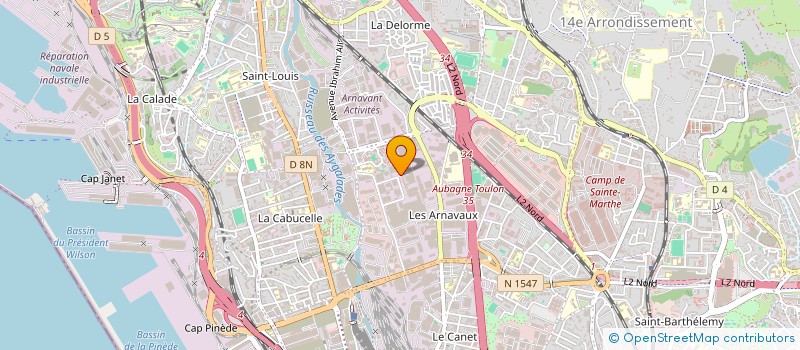 localisation de l'entreprise RXTPRZ à MARSEILLE