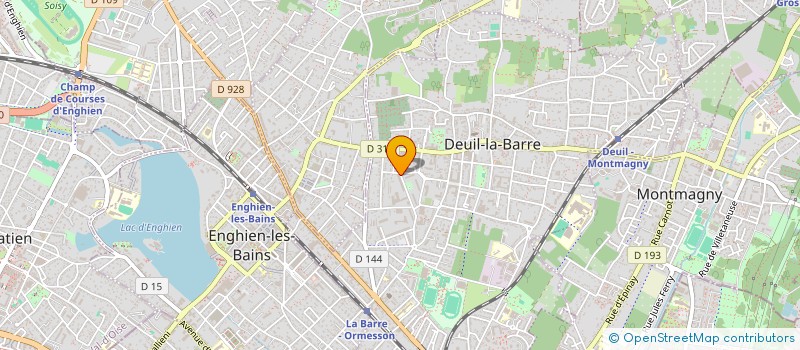 localisation de l'entreprise RY CARS  DEUIL-LA-BARRE