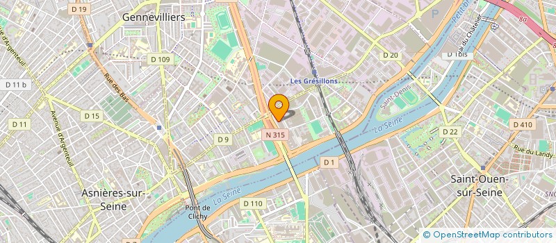 localisation de l'entreprise RY ECOM à ASNIERES-SUR-SEINE