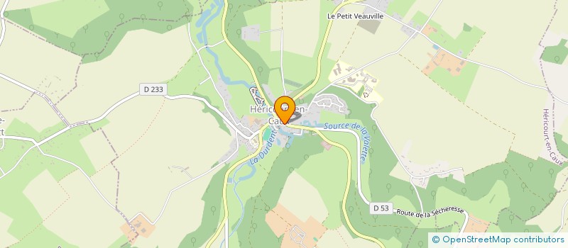 localisation de l'entreprise RY FORMATION  HERICOURT-EN-CAUX