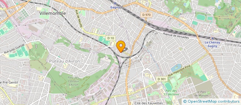 localisation de l'entreprise RY IMMO BOISSY à NEUILLY-SUR-MARNE
