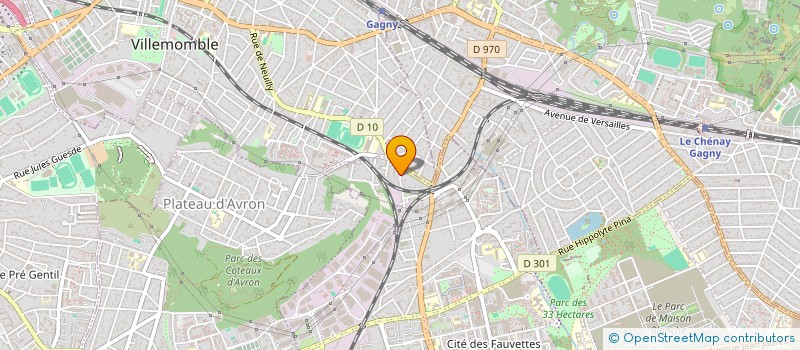 localisation de l'entreprise RY IMMO BONDY à NEUILLY-SUR-MARNE