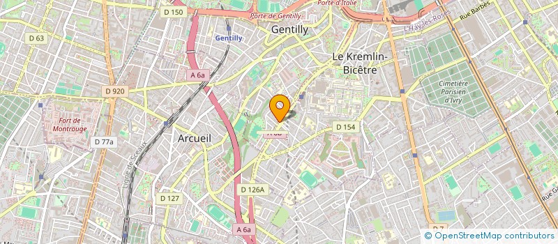 localisation de l'entreprise RYA INVEST  GENTILLY