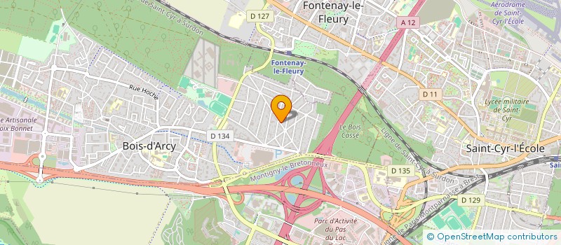 localisation de l'entreprise RYAD D ORIENT  BOIS-D'ARCY