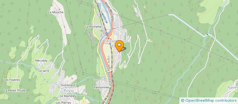 localisation de l'entreprise RYANO  LA LECHERE