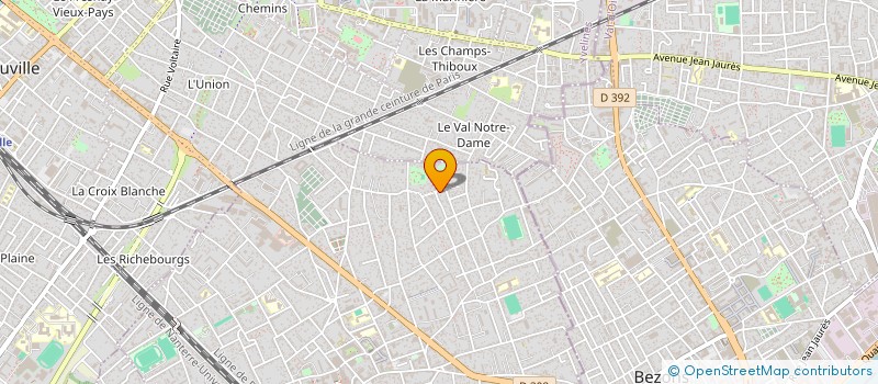 localisation de l'entreprise RYAO à HOUILLES