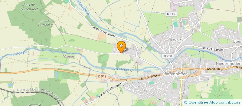 localisation de l'entreprise RYAS  VAL-DE-MODER