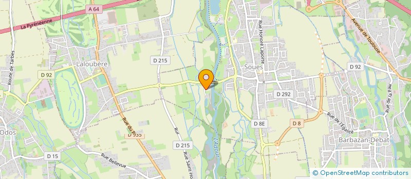 localisation de l'entreprise RYB SOLUTIONS  SOUES