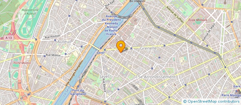 localisation de l'entreprise RYBEJA  PARIS