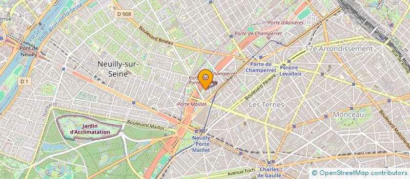 localisation de l'entreprise RYC  PARIS