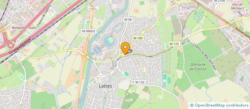 localisation de l'entreprise RYC MILOS à LATTES