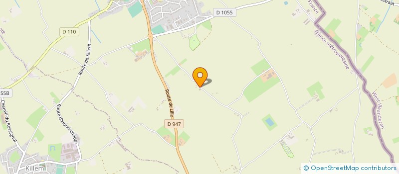 localisation de l'entreprise RYCKEBOER  HONDSCHOOTE