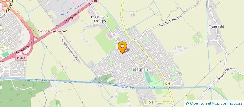 localisation de l'entreprise RYCKEBUSCH SARL  TETEGHEM-COUDEKERQUE-VILLAGE