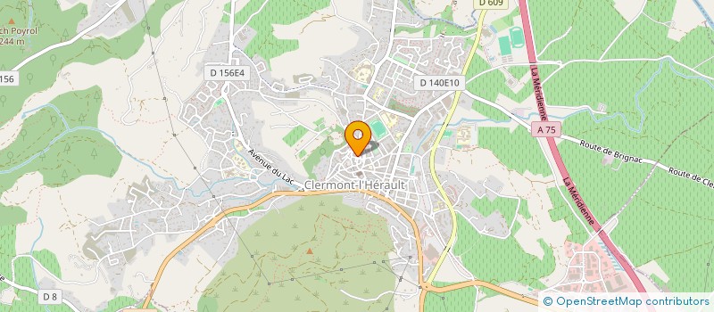 localisation de l'entreprise RYCKWAERT SAS  CLERMONT L HERAULT