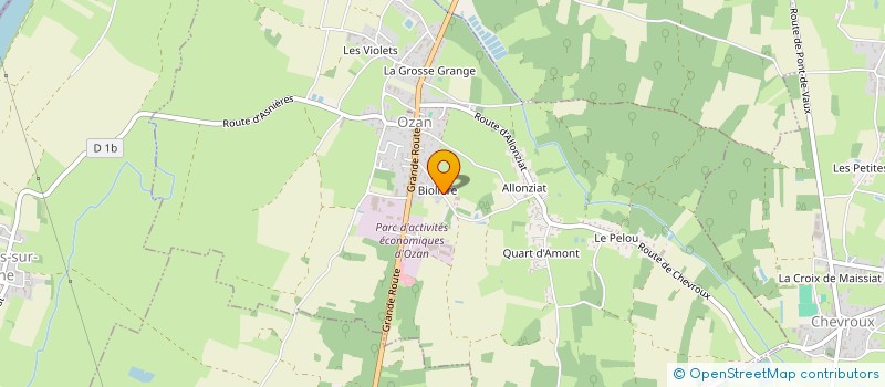 localisation de l'entreprise RYCOLA  OZAN