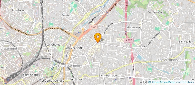 localisation de l'entreprise RYCOO à MARSEILLE