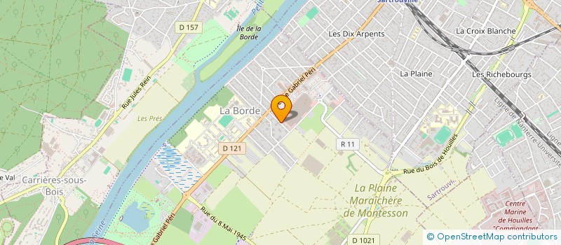 localisation de l'entreprise RYEGO  MONTESSON